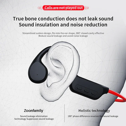Waterproof Bone Conduction Bluetooth Swimming Earphones