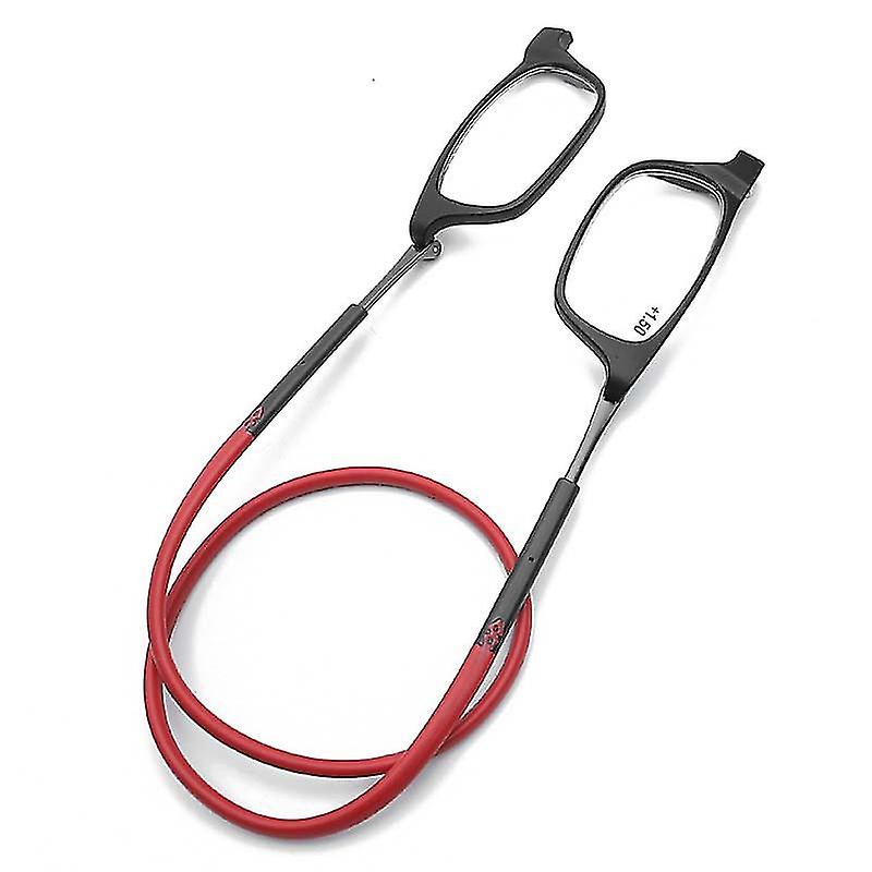 Reading Glasses High-grade Tr Magnetic Absorption Hanging Neck Funky Readers Glasses