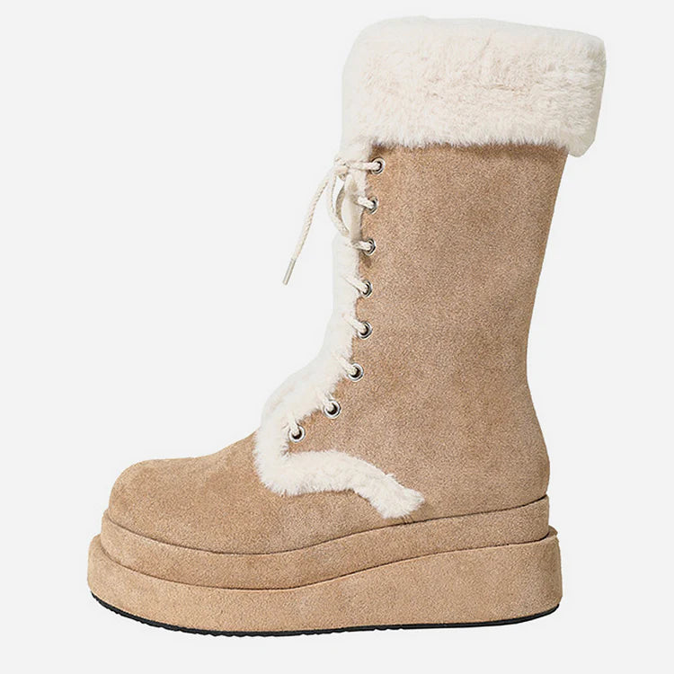 Cozy Insulated Waterproof Snow Boots for Women