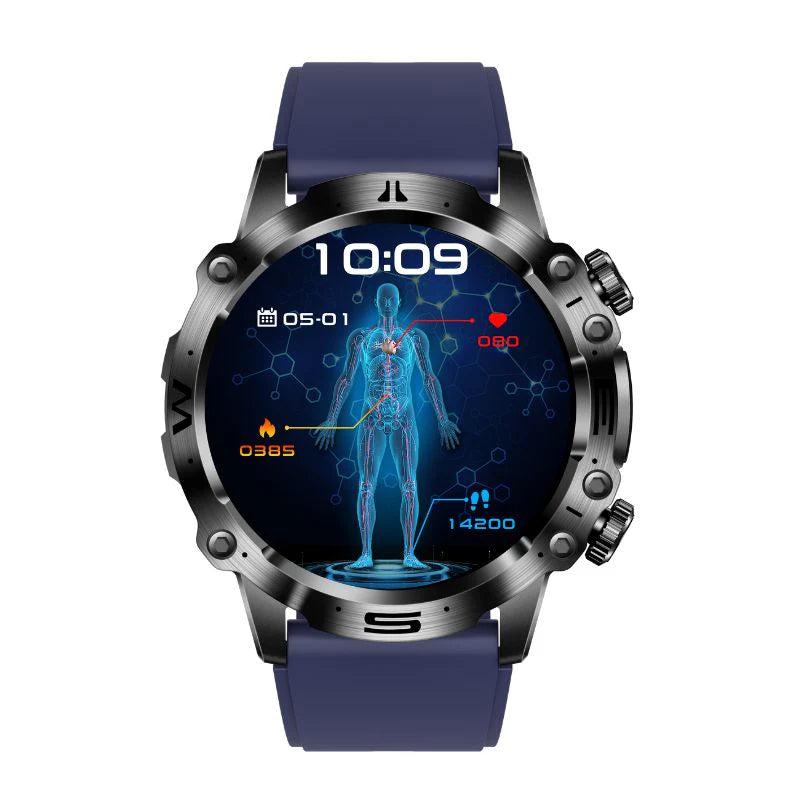 High quality ECG | EKG Blood Sugar Blood Pressure Health Sports Watch