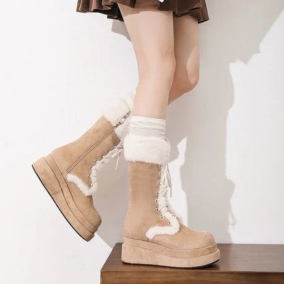 Cozy Insulated Waterproof Snow Boots for Women