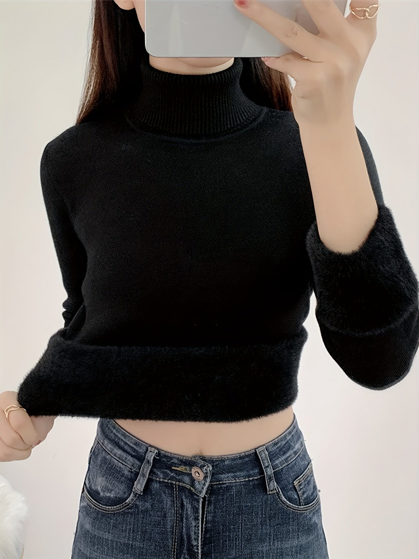 Soft Thermal Fleece Lined Ladies Fit Top