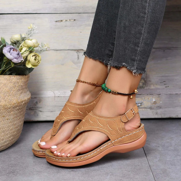 Women's Low-Wedge Women Orthopedic Sandals