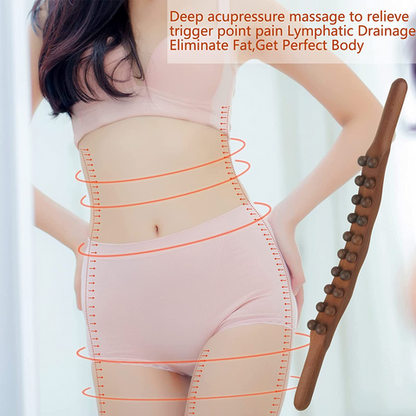 Wood Therapy Lymphatic Drainage M,assage Roller