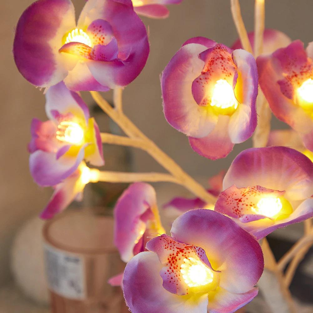 The Everlasting Orchid Lamp | Sparkly Trees