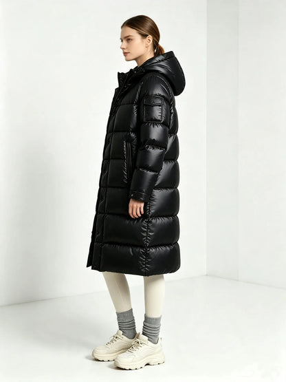 Women's Casual Hooded Puffer Winter Parka