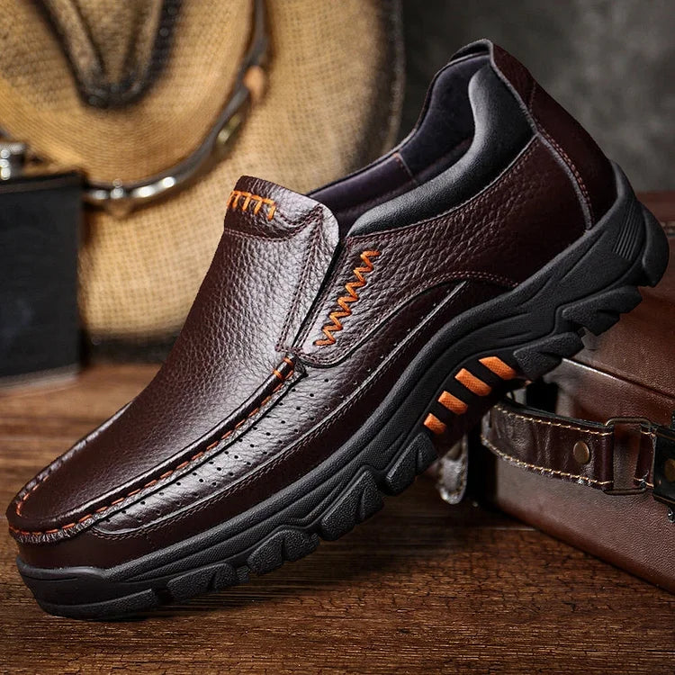 Comfortable Mens Slip On Leather Shoes