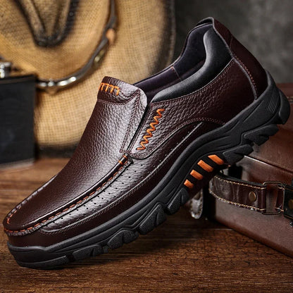 Comfortable Mens Slip On Leather Shoes