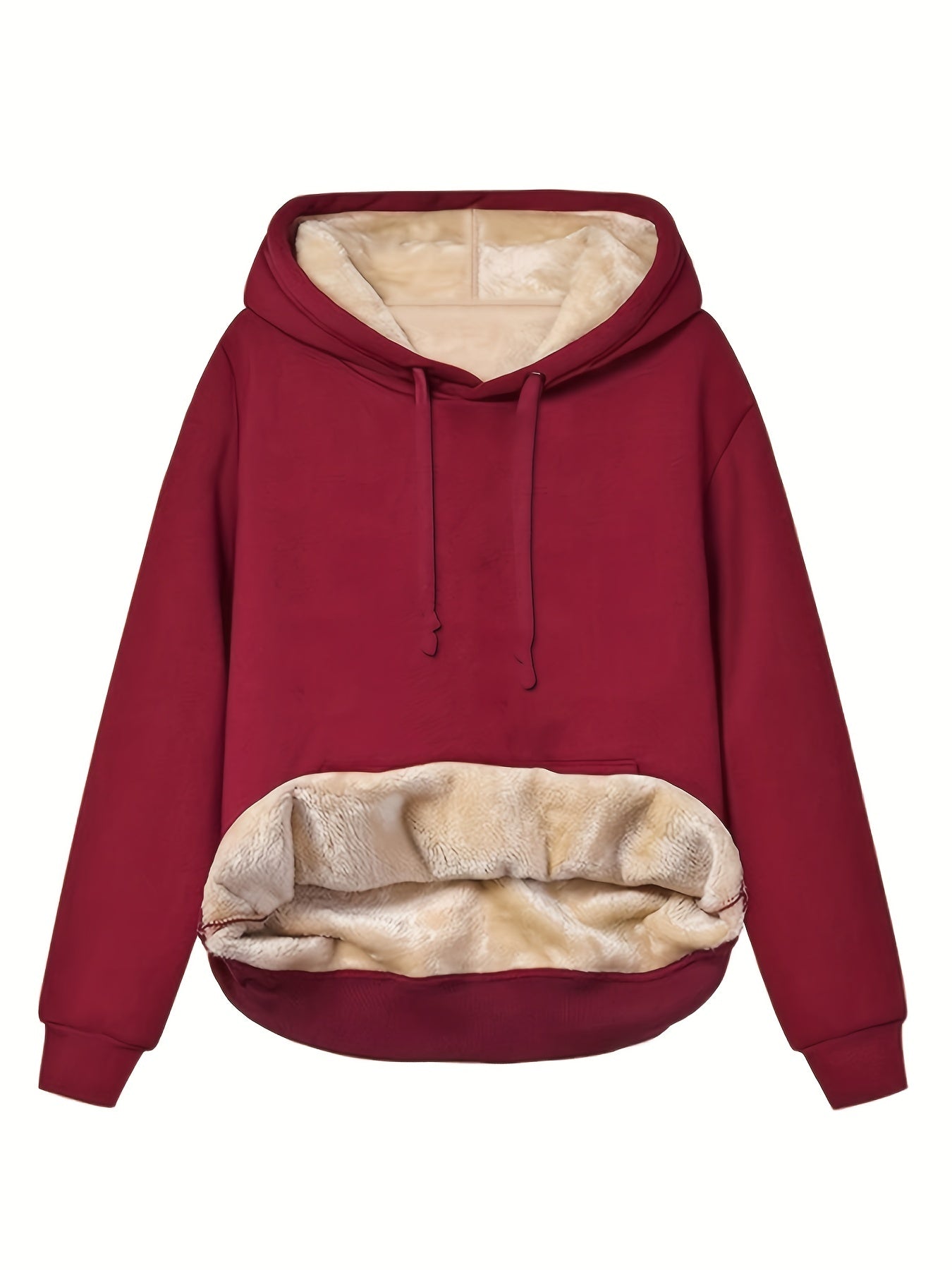 Cozy Ladies' Fleece Hoodie Sweatshirt