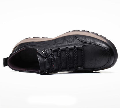 Men’s Winter Casual Hand Stitching Arch Support & Non-slip Breathable Boots