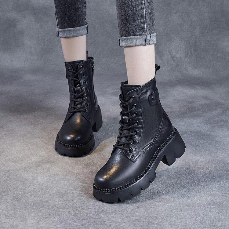 Orthopedic Leather Boots for Women