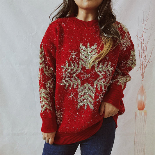 Warm Cozy Crew Neck Jumper – Gentle Knit Style - OutfitLondon