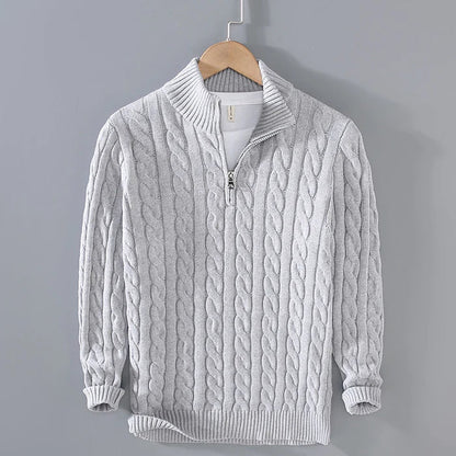 Classic Warm Wool Crew Sweater