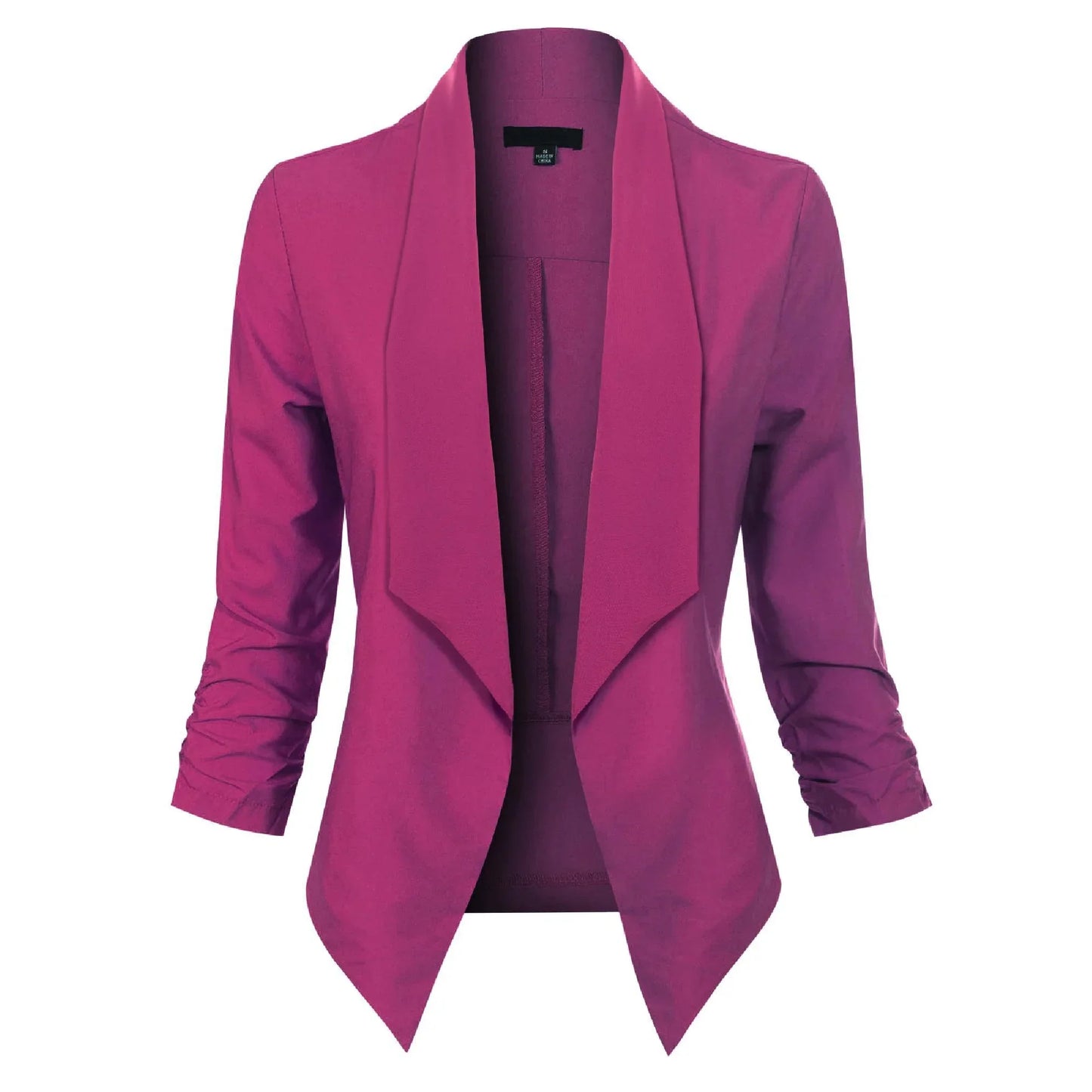 Tailored Open Front Ladies Coat