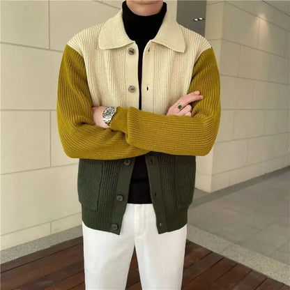 Vibrant Multi Color Crew Sweater