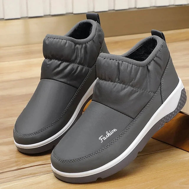 Insulated Snow Boots Waterproof Warm Fur Lining