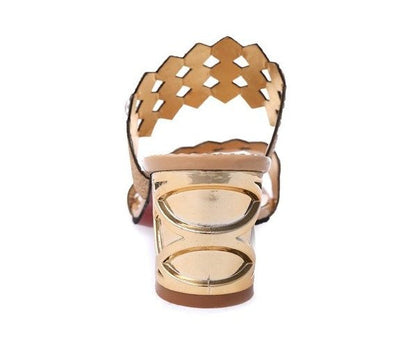 Chunky Heel Sandals For Women Comfy Rhinestone Light Fashionable Footwear