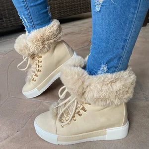 Cozy Women's Winter Ankle Boots – Soft and Warm