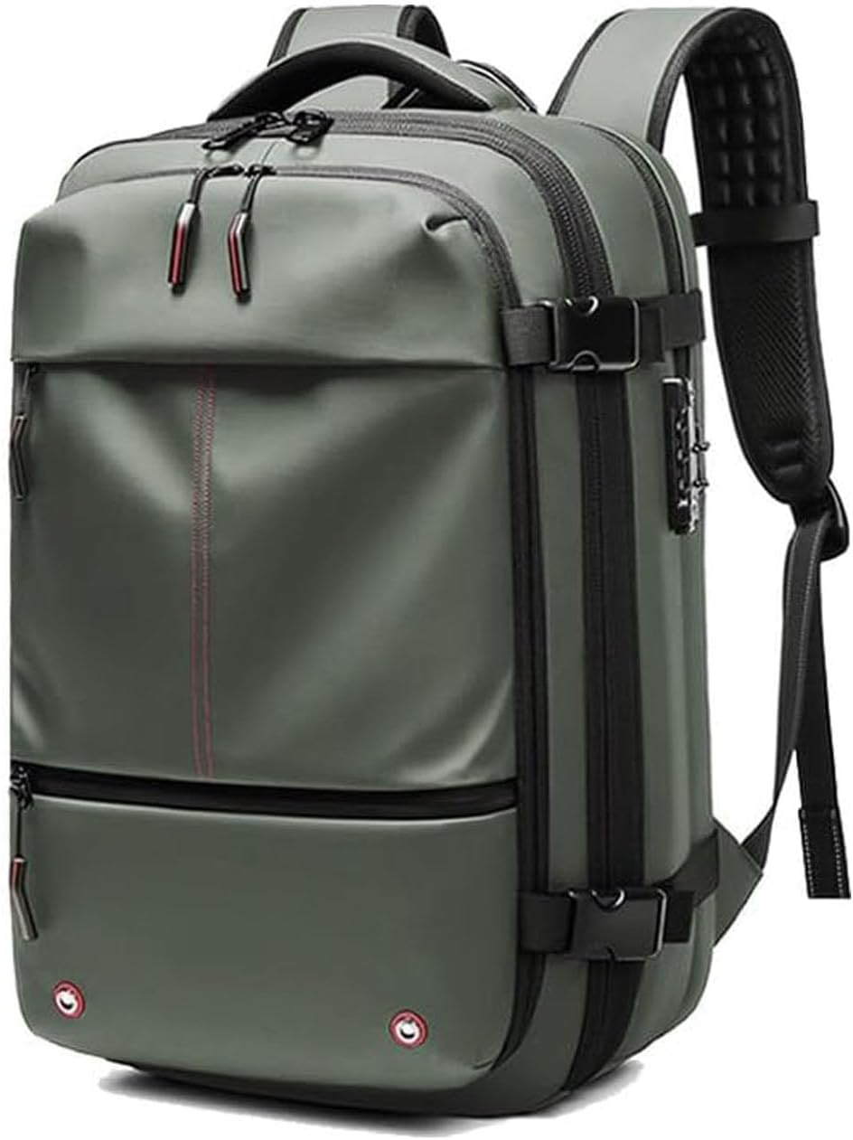 Waterproof Security Hiking Backpack with Lock & Rain Cover - OutfitLondon