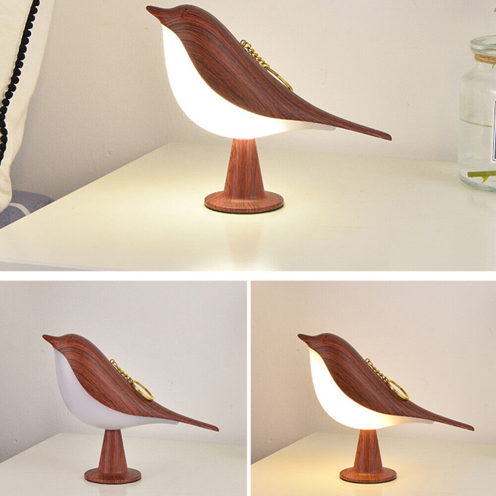 Aromatherapy Magpie Table Lamp - Dimmable Touch Rechargeable RGB Night Light