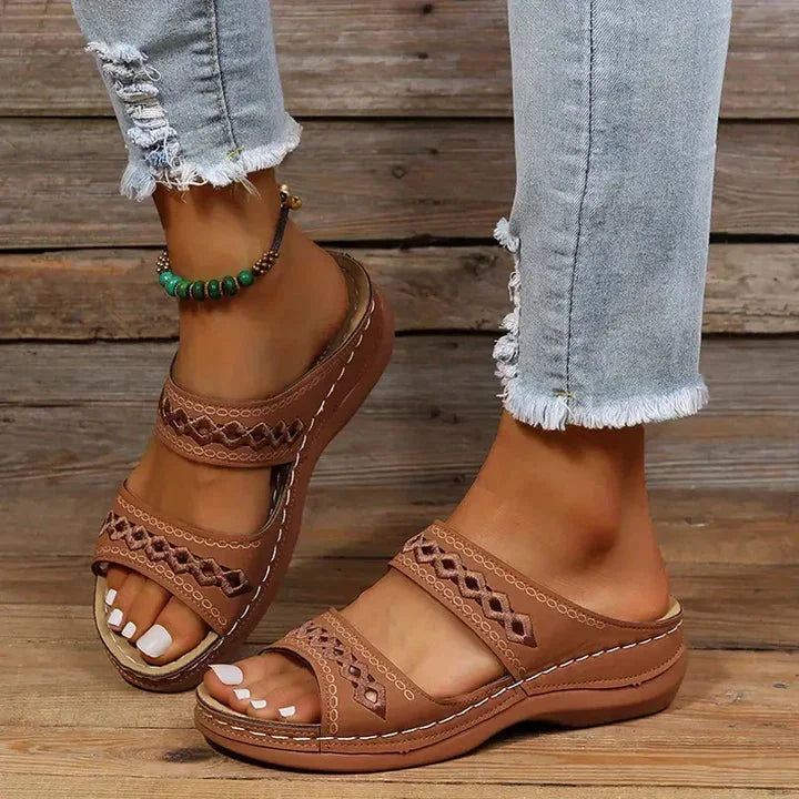 Arch Support Orthopedic Wedge Sandals 2025