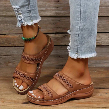 Arch Support Orthopedic Wedge Sandals 2025
