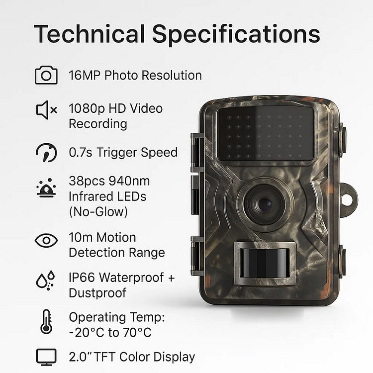 Night Vision Outdoor Wildlife Animal Camera