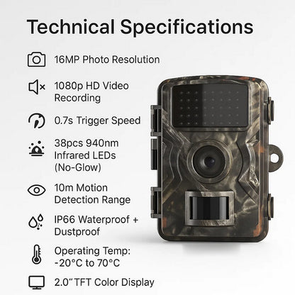 Night Vision Outdoor Wildlife Animal Camera