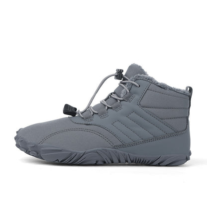 Hikng Walk Shoes Orthopedic Thermal Barefoot Shoes for Autumn & Winter
