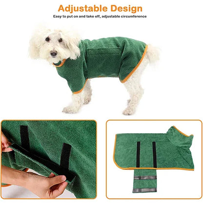 Bathrobe - Quick Dry Dog Robe