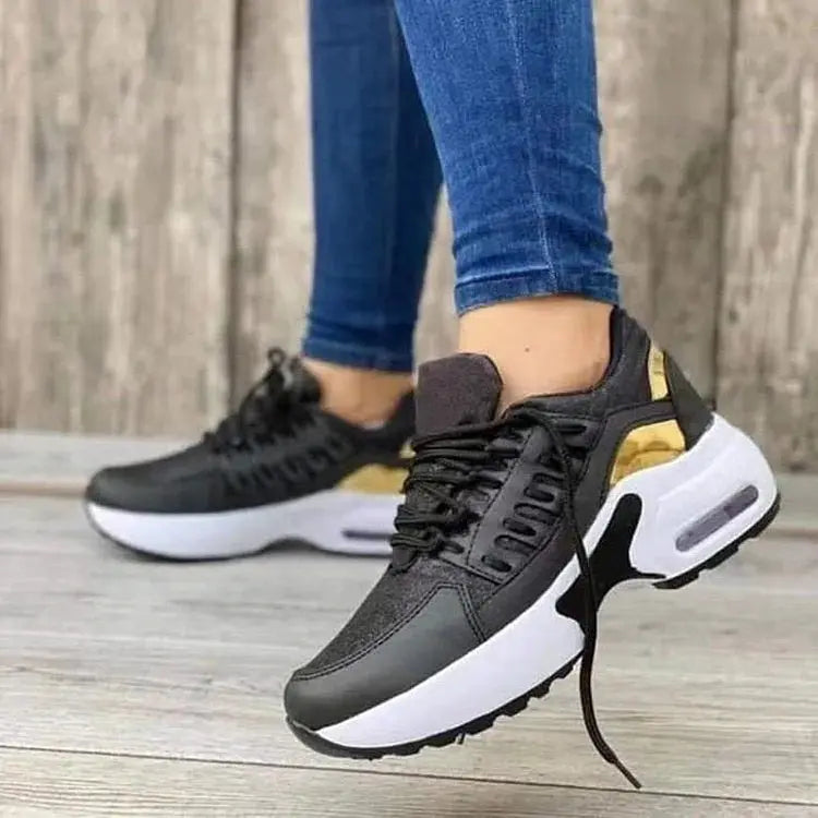 Supportive Women's Running Shoes - Comfortable Arch Support Sneakers