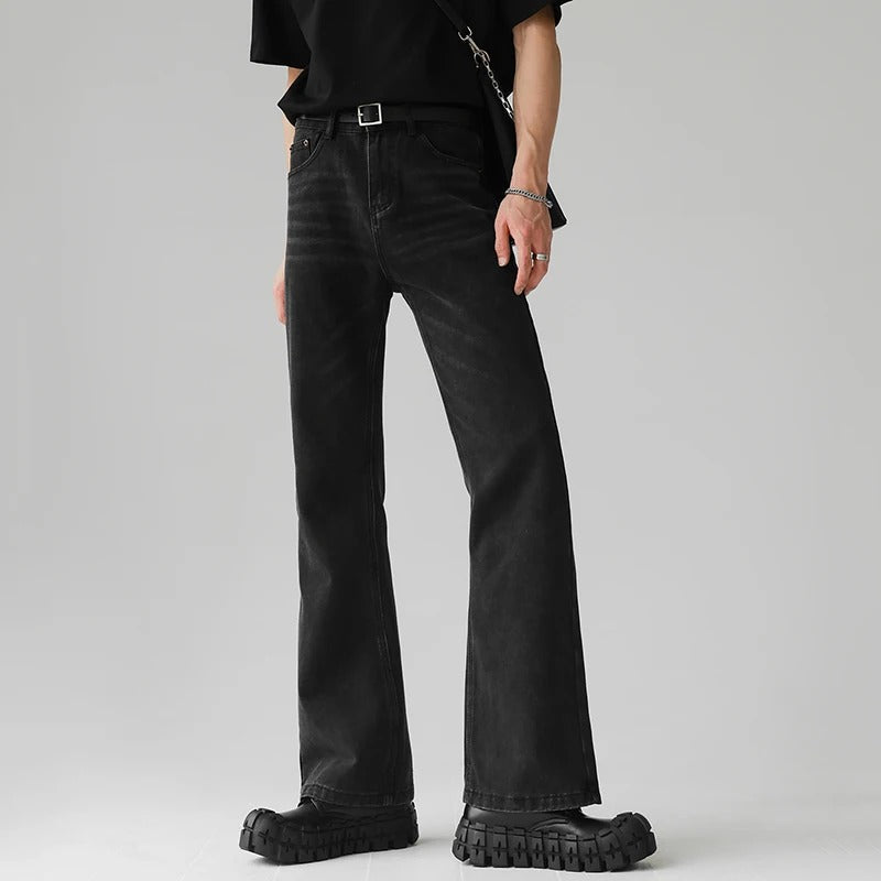 Relaxed Fit Vintage Style Jeans