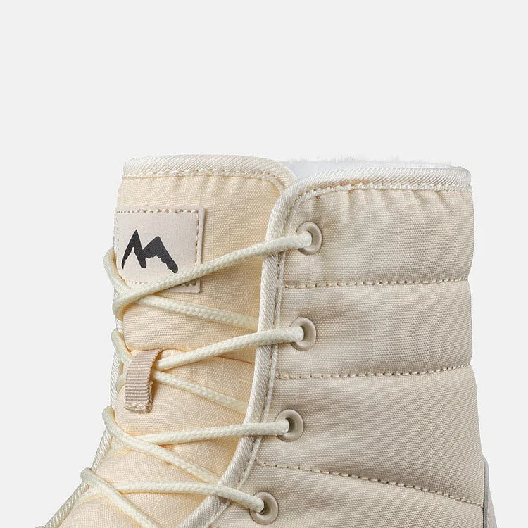Warm Insulated Snow Boots with Laces