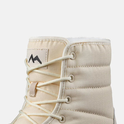 Warm Insulated Snow Boots with Laces