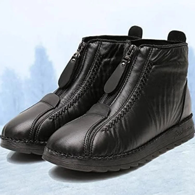 Insulated Women's Snow Boots - Waterproof and Grip Soles
