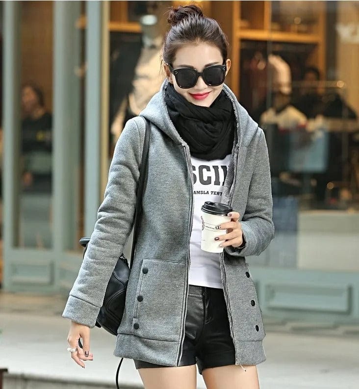 Insulated Water Resistant Parka Coat - OutfitLondon