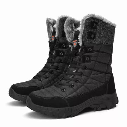 Warm Waterproof Hiking Boots for Men