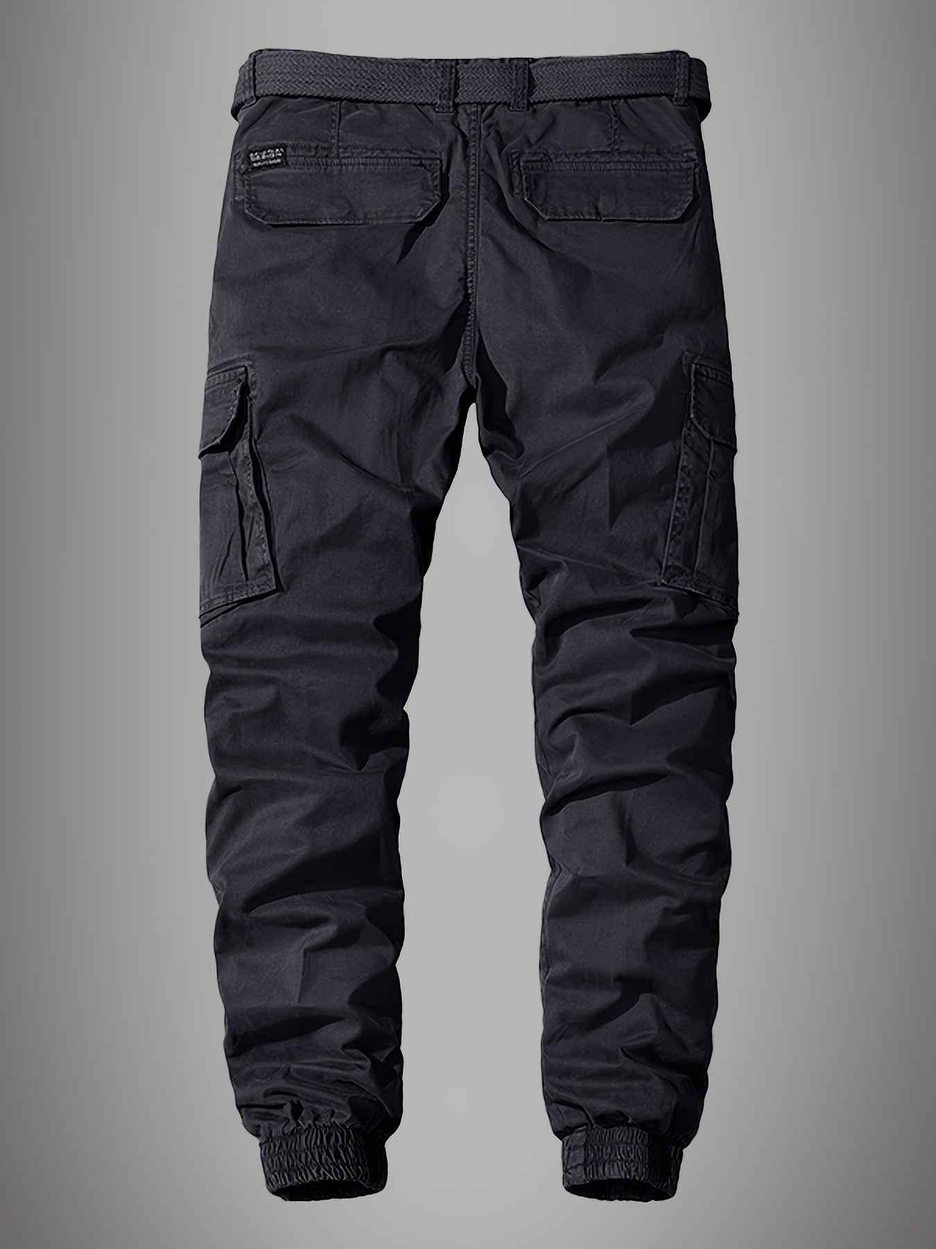 Comfortable Mens Jogger Pants - Multiple Pocket Design