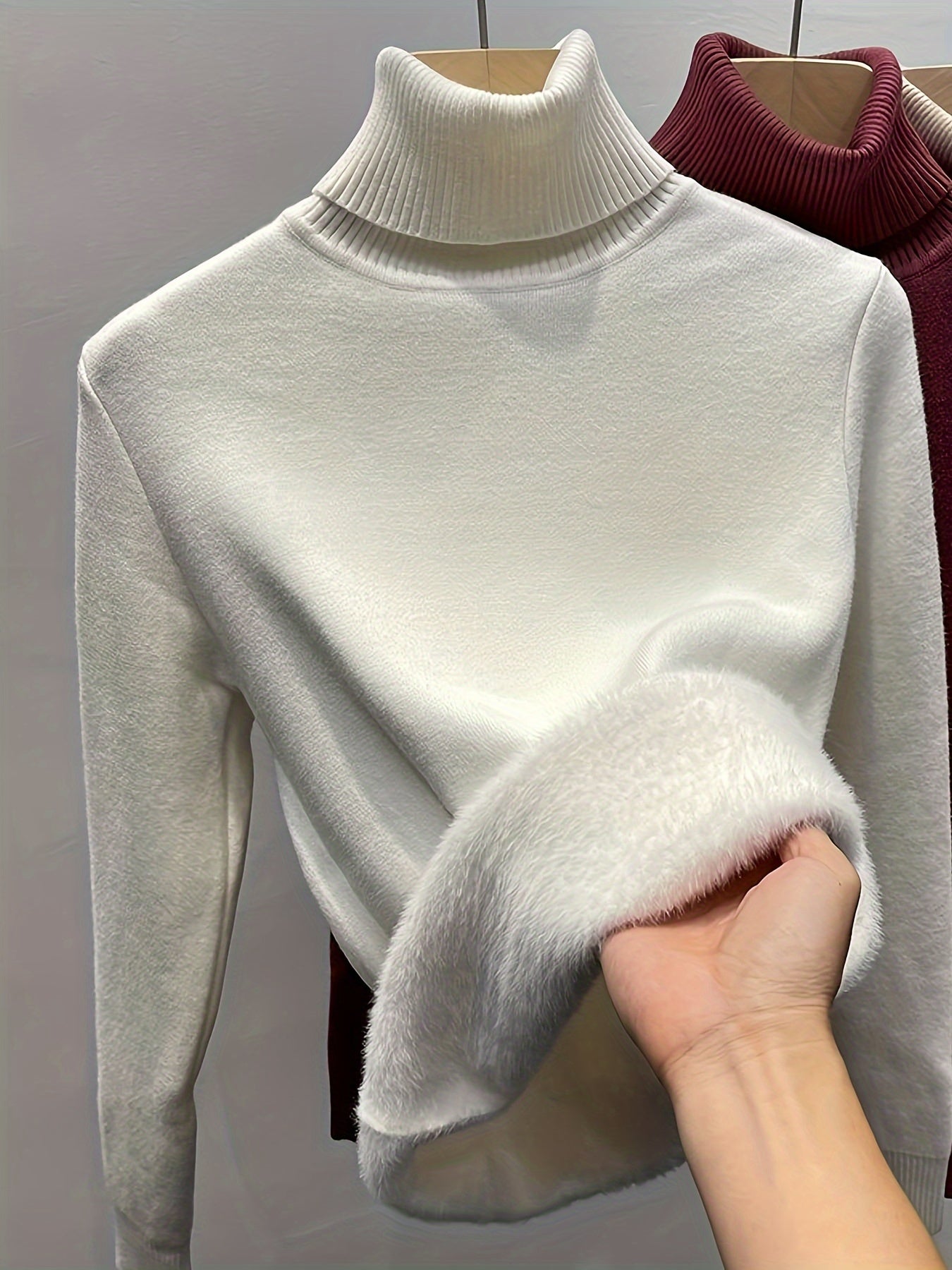 Soft Thermal Fleece Lined Ladies Fit Top