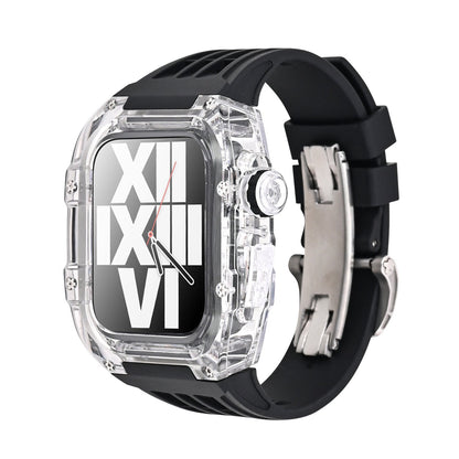 Transparent Cover and Comfortable Strap Kit for Apple Watch