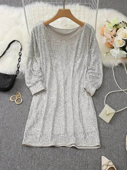 Women's Sequin Party Dress