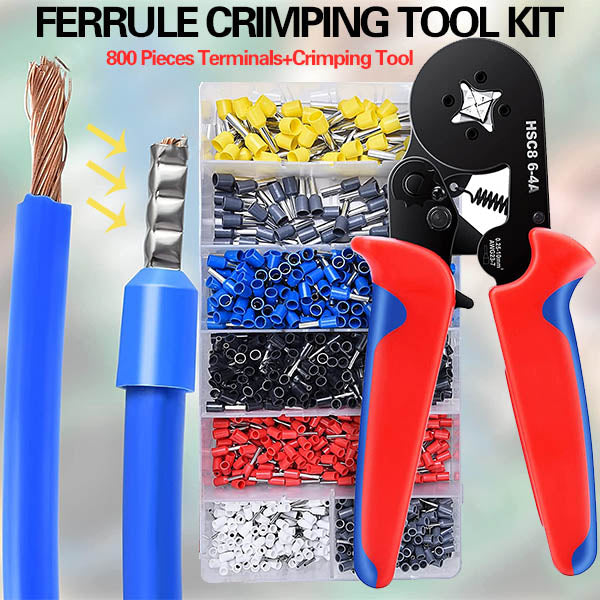 Self-Adjusting Crimp Tool