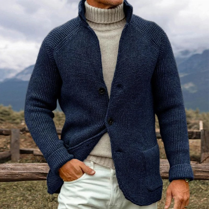 Timeless Crew Neck Sweater Jacket
