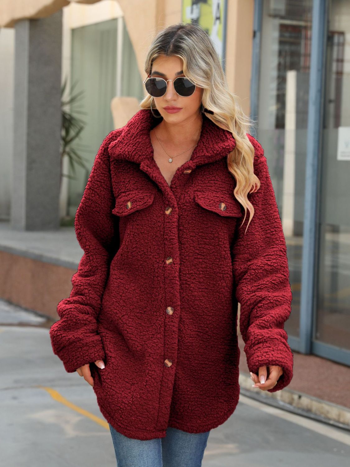 Timeless Style Button Down Coat
