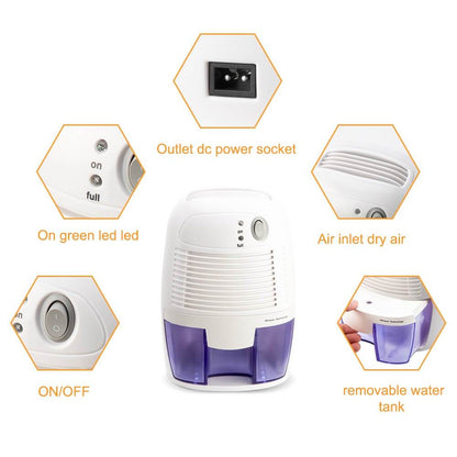 500ml Portable Mini Compact Dehumidifier