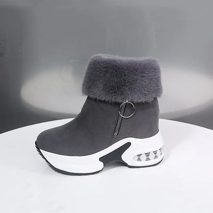 Warm Women's Faux Fur Winter Boots