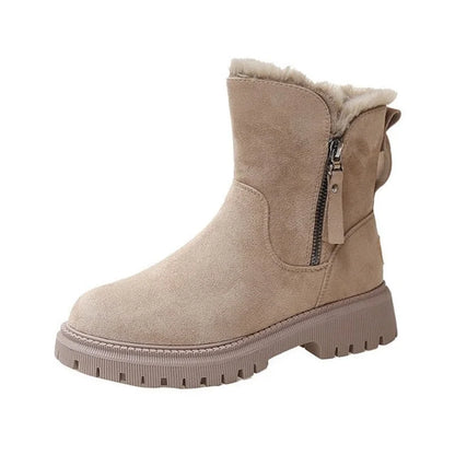 Comfy Faux Fur Winter Boots for Women