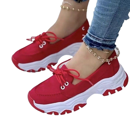 Slip-on Orthopedic Shoes Women Round Toe Walking Sneakers Memory EVA