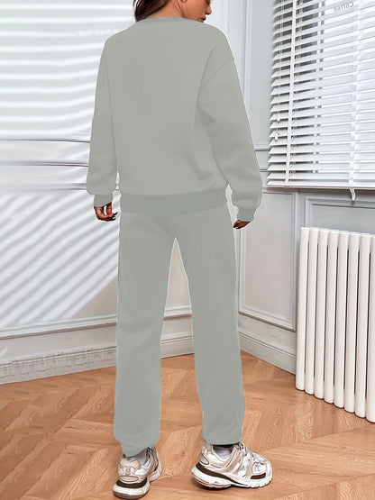 Relaxed Fit 2-Piece Sport Tracksuit