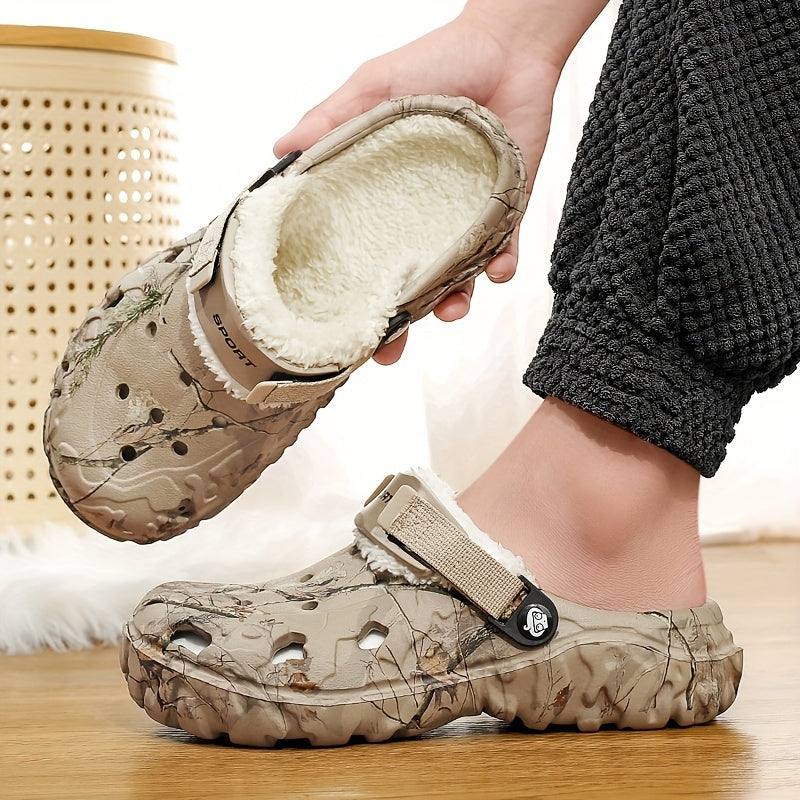 Warm Insulated Men's Slipper Shoes